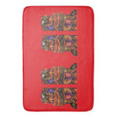 中国の棒 バスマット (正面縦)