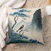 中国の水彩画の風景 クッション (ブランケット)