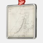 中国の海の1787年になされる発見 メタルオーナメント (左)