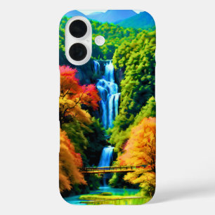 中国の滝 iPhone 16ケース