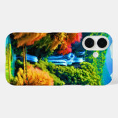 中国の滝 Case-Mate iPhoneケース (裏面 (横))