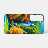 中国の滝 SAMSUNG GALAXYケース (裏面横)