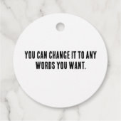 中国の熟語について決定 – #001- フェイバータグ (裏面)