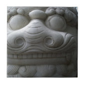 中国の犬 タイル (正面)