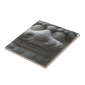 中国の犬 タイル (側面)