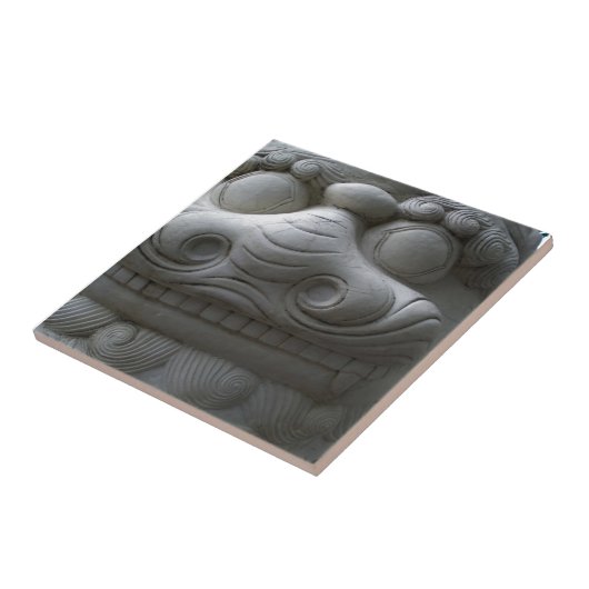 中国の犬 タイル (側面)