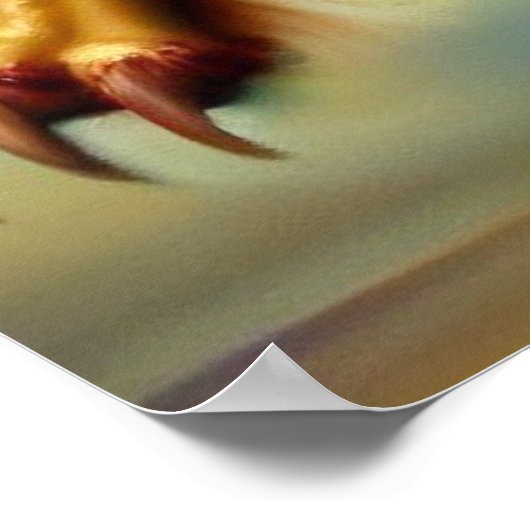 中国の獅子(14) ポスター (角)