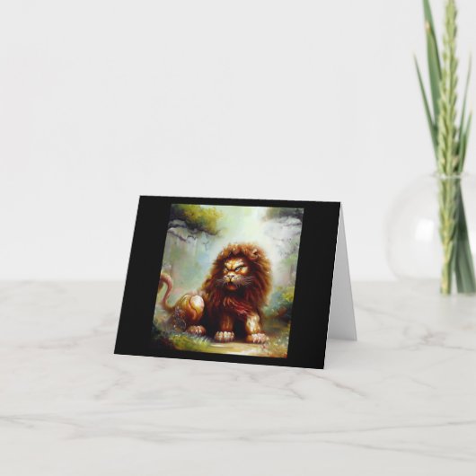 中国の獅子(15) カード (正面)