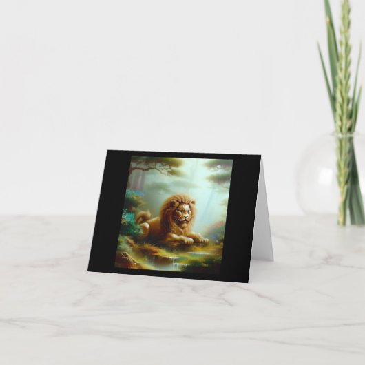 中国の獅子(17) カード (正面)