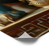 中国の獅子(21) ポスター (角)