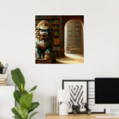 中国の獅子(21) ポスター (ホームオフィス)