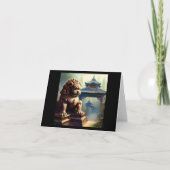 中国の獅子(22) カード (正面)