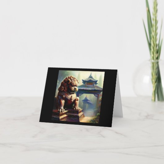 中国の獅子(22) カード (正面)