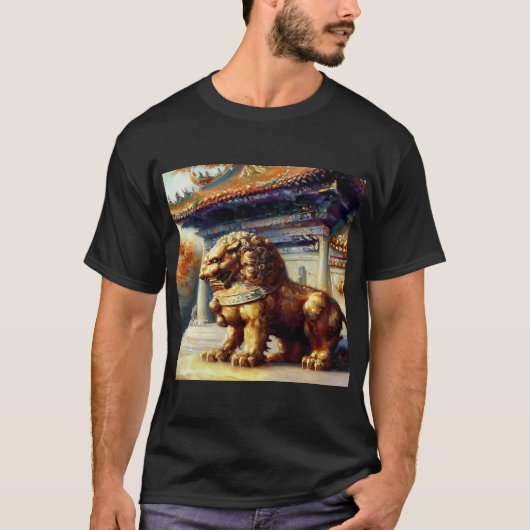 中国の獅子(25) Tシャツ (正面)