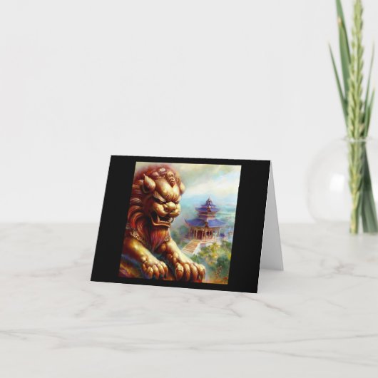 中国の獅子(27) カード (正面)