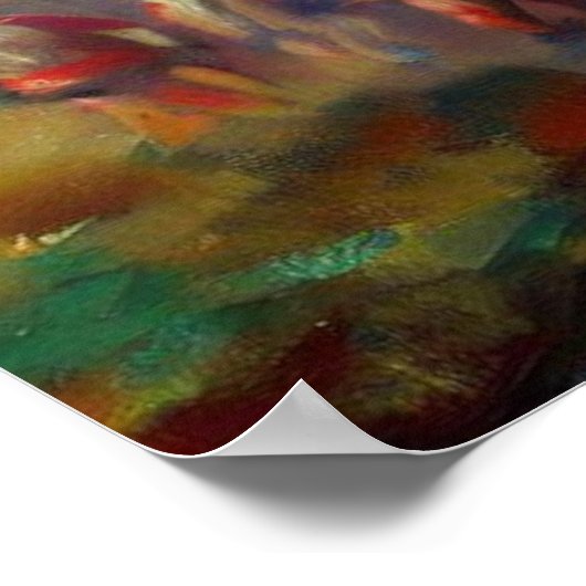 中国の獅子(33) ポスター (角)