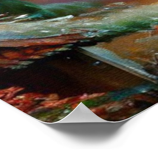 中国の獅子(34) ポスター (角)