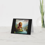 中国の獅子(35) カード (正面)