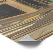 中国の町と建築伝統的構造 ポスター (角)