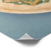 中国の皿 ポスター (角)