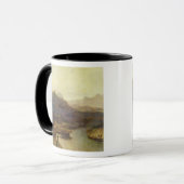 中国の眺め: 茶植物の耕作、c.1810 マグカップ (正面左)