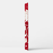 中国の磁器の模倣：フローラ絵を描の Case-Mate iPhoneケース (裏面 / 右)