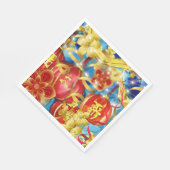 中国の祝祭 スタンダードランチョンナプキン (角)