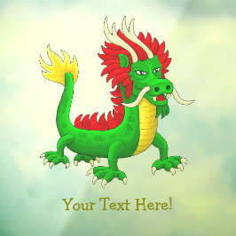 中国の神話のドラゴン ウィンドウサイン