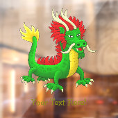 中国の神話のドラゴン ウィンドウサイン (シート2)