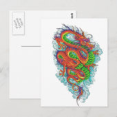 中国の竜2 ポストカード (正面/裏面)