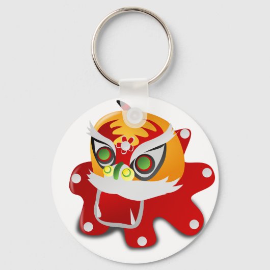 中国の竜 キーホルダー (正面)