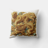 中国の竜 クッション (裏面)