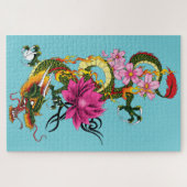 中国の竜 ジグソーパズル (横)
