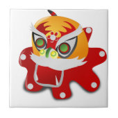 中国の竜 タイル (正面)