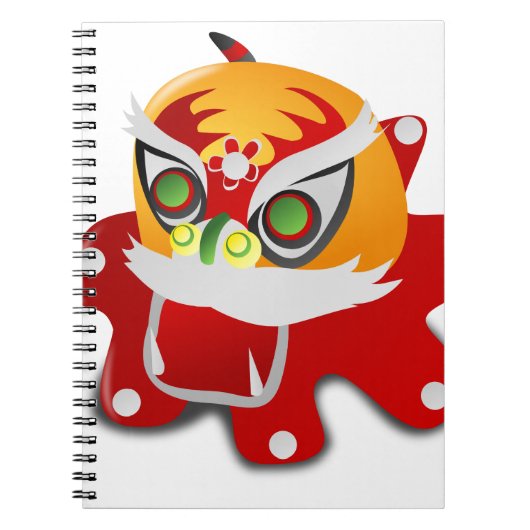 中国の竜 ノートブック (正面)