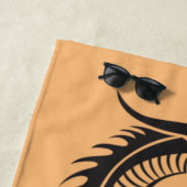 中国の竜 ビーチタオル (インサイチュ)