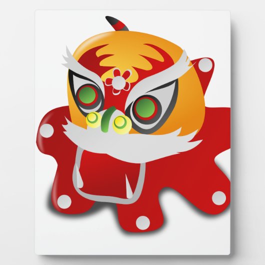 中国の竜 フォトプラーク (正面)