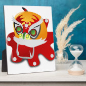 中国の竜 フォトプラーク (側面)