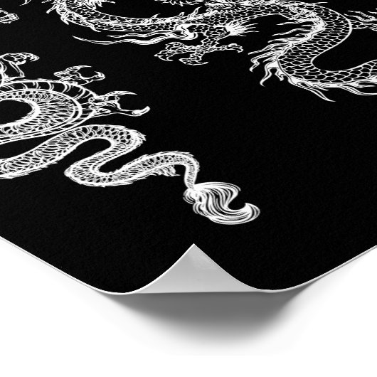 中国の竜 ポスター (角)