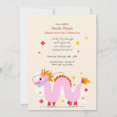 中国の竜 招待状 (正面)