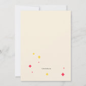 中国の竜 招待状 (裏面)