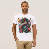 中国の竜 Tシャツ (正面フル)