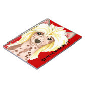 中国の紋付きカラーブロックノートブック ノートブック (左側)