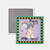 中国の紋付き魔女 マグネット (正面/裏面)