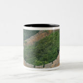 中国の素晴らし壁、中国。 ツートーンマグカップ (中央)