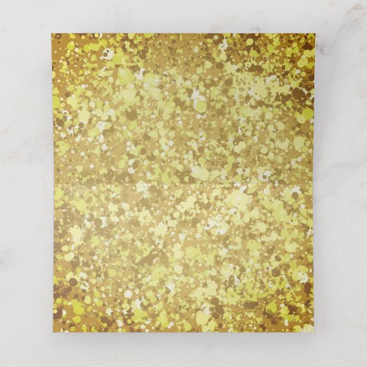 中国の結婚二重ハートフォーマル赤 プレイスカード (内部開封)