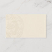 中国の結婚座席表 プレイスカード (裏面)