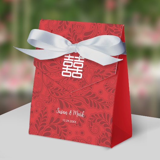 中国の結婚式のお礼ギフトボックス フェイバーボックス