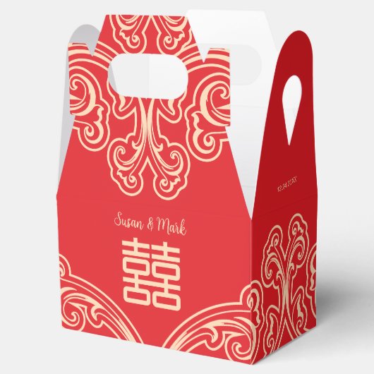中国の結婚謝恩箱 フェイバーボックス (オープン)
