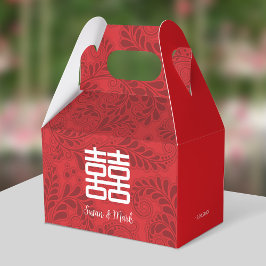 中国の結婚謝恩箱 フェイバーボックス